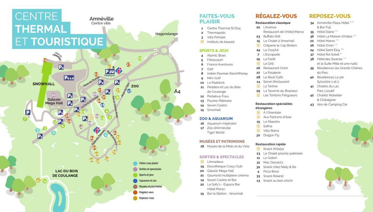 Amneville Centre Touristique エクステリア 写真